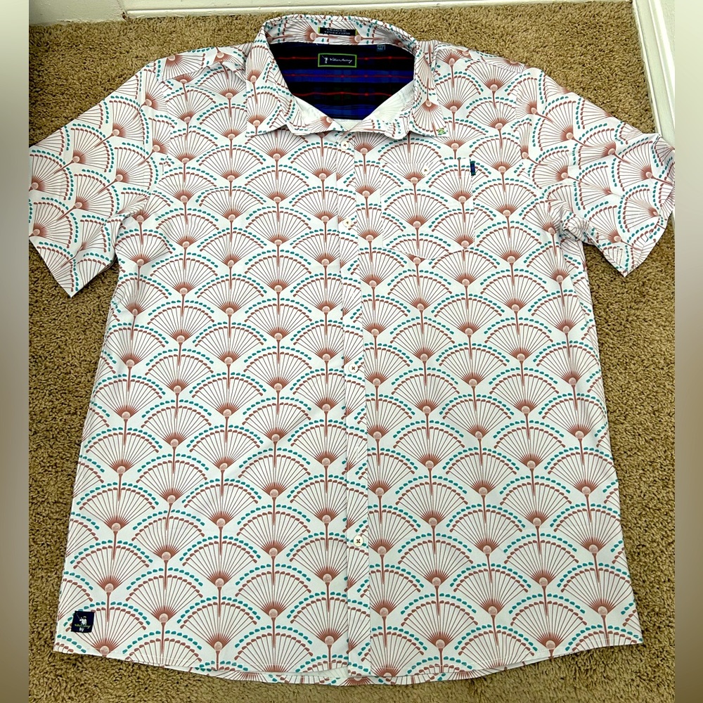 William Murray Shirt Men's XXL Golf Button Down Polo